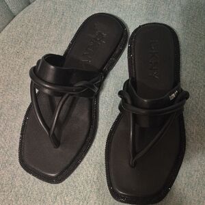 DKNY Elegant Black Sandals